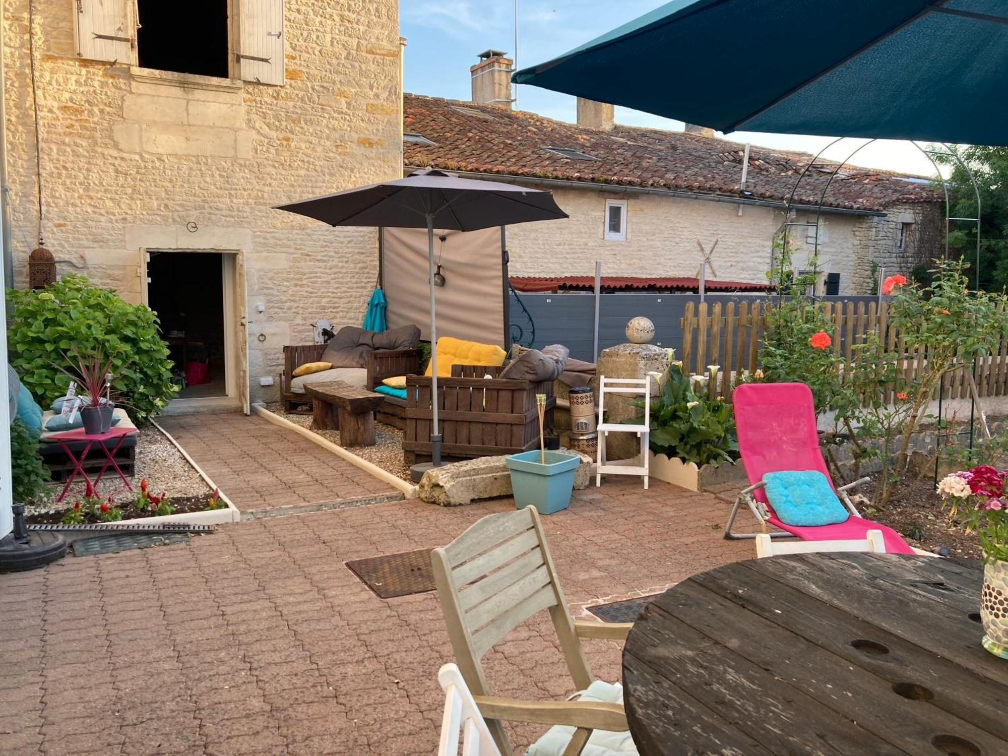 Chambre Chez L'Habitant, Au Moulin Du Bonheur Le Bourdet Exteriér fotografie