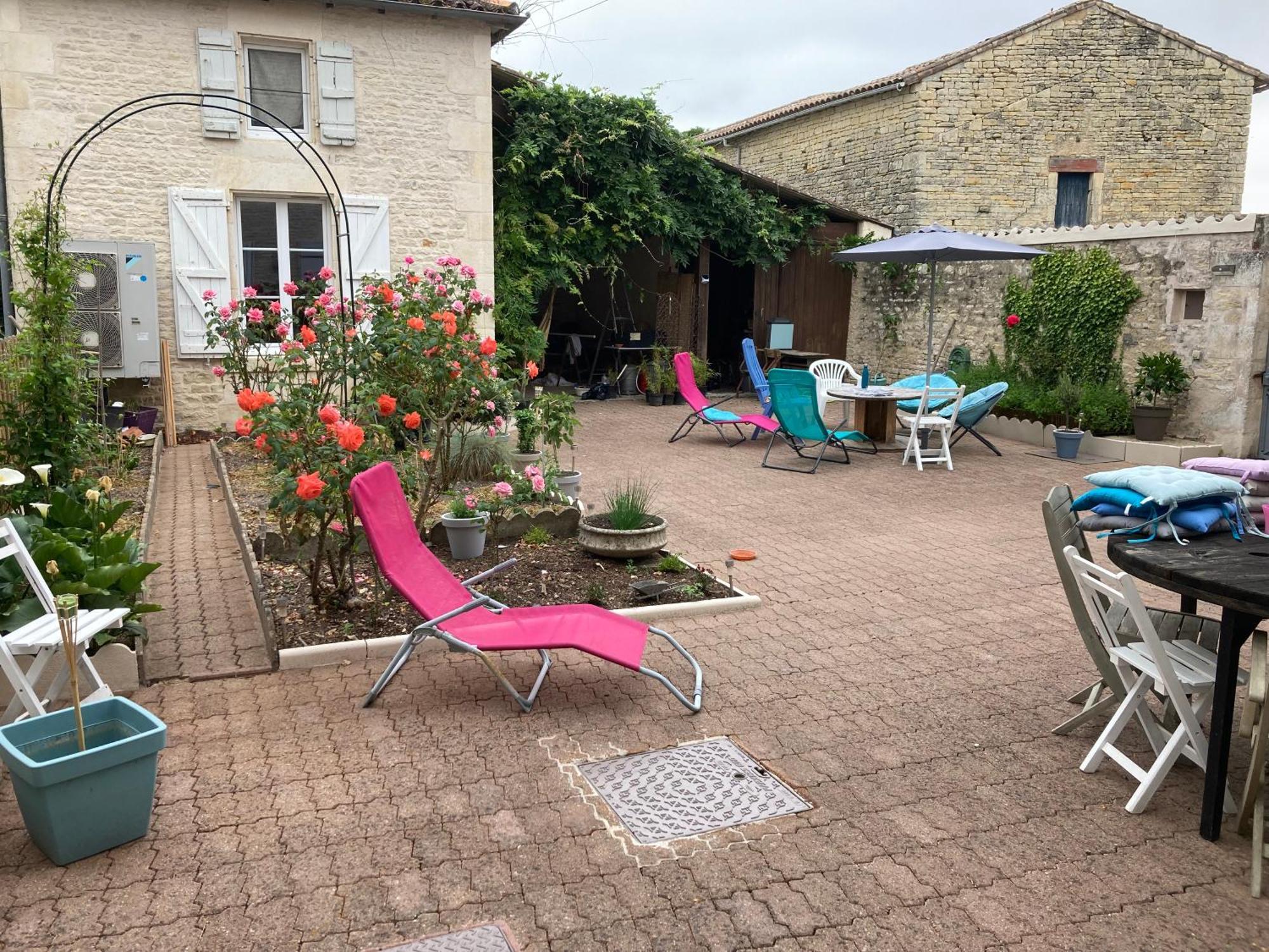Chambre Chez L'Habitant, Au Moulin Du Bonheur Le Bourdet Exteriér fotografie