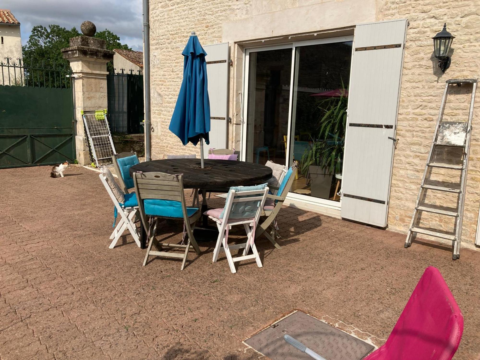 Chambre Chez L'Habitant, Au Moulin Du Bonheur Le Bourdet Exteriér fotografie
